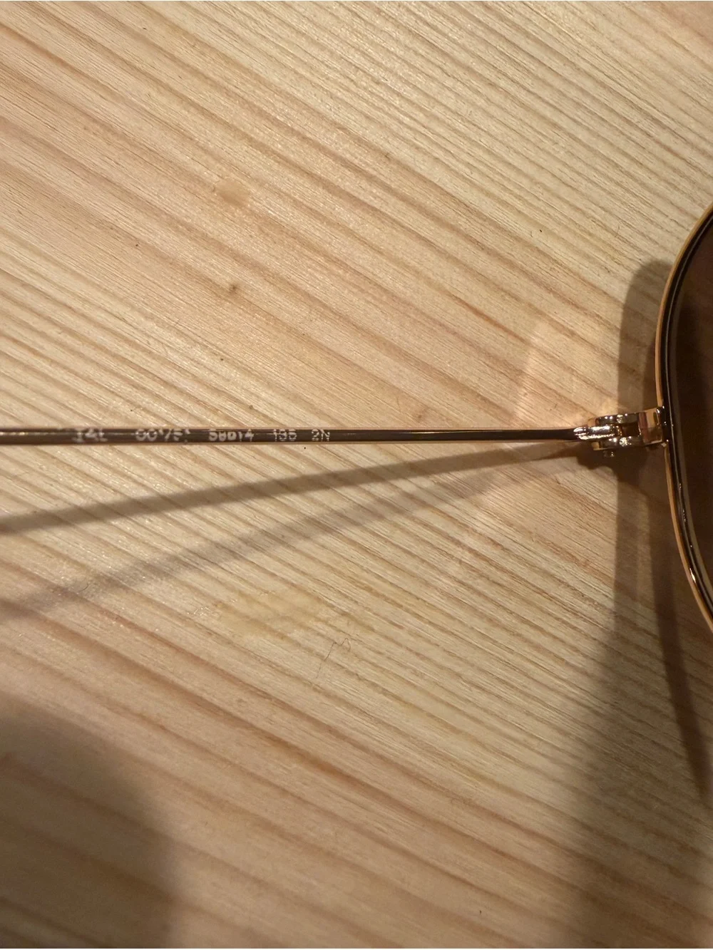 RAY-BAN Aviator sunglasses polarized